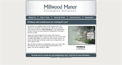 Desktop Screenshot of millwoodmanor.com
